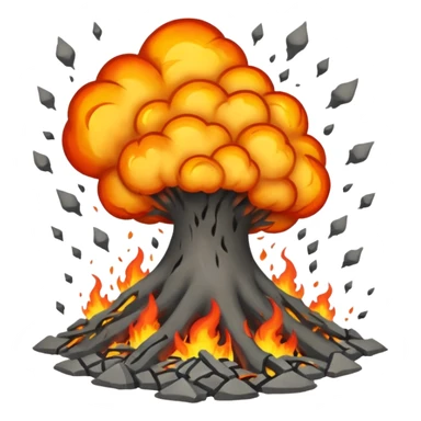 World being destroyed sticker