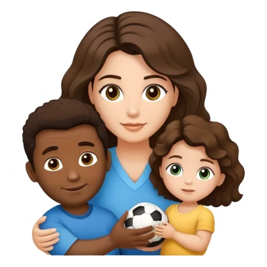  Casal com bebê. 1 homem e uma mulher e um bebê. O homem tem pele clara olhos castanhos e cabelo grisalho. A mulher tem pele morena clara, cabelos cacheados e castanhos. O bebê tem cabelo baixinho e loiro, olhos azuis e pele clara.  sticker