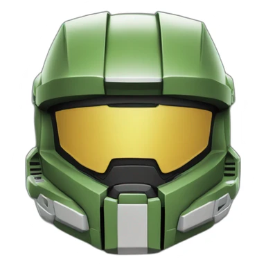 master chief helmet sticker