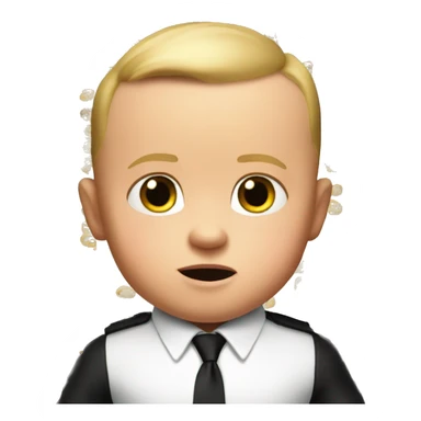boss baby from movie sticker