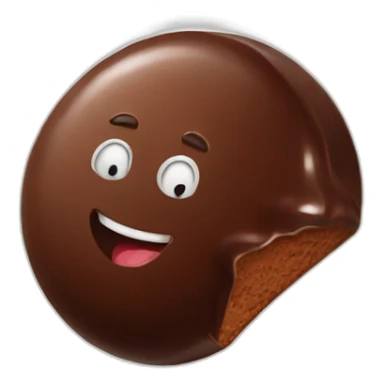 chocolate candy sticker