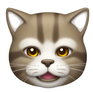 Un chat musclé  sticker