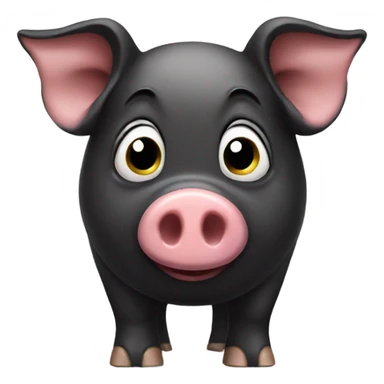 Black Pig sticker