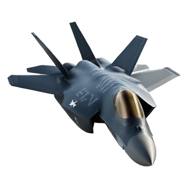 F35 with a person in it and name is Ziv sticker