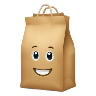 grocery bag sticker