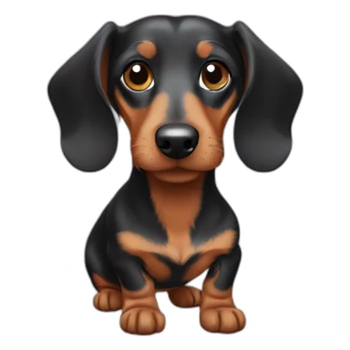 Wired-haired Dachshund sticker
