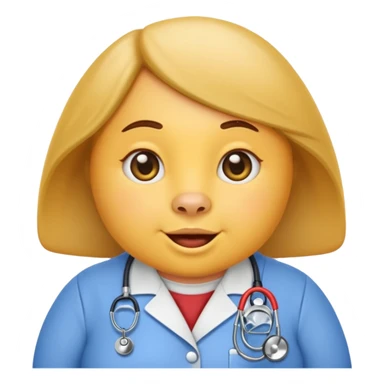 Emoji with the logo of the Fat Lori veterinary clinic in St. Petersburg sticker
