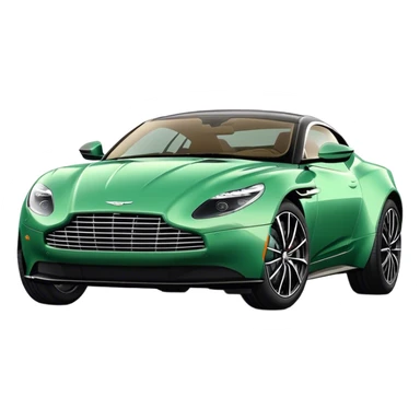 Aston Martin DB11 - Aston Martin (Model Year: 2022) (Iconic colour: Green) sticker
