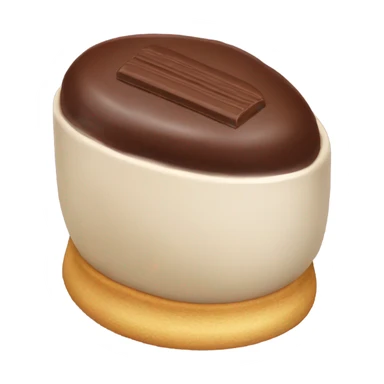 chocolate quenelle sticker