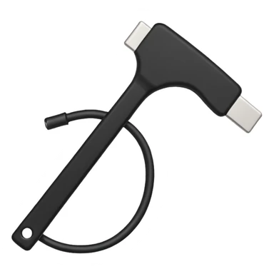 Cable tie nylon sticker