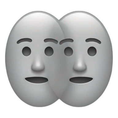 Two ellipses sticker