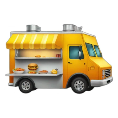 Food truck colombia sticker