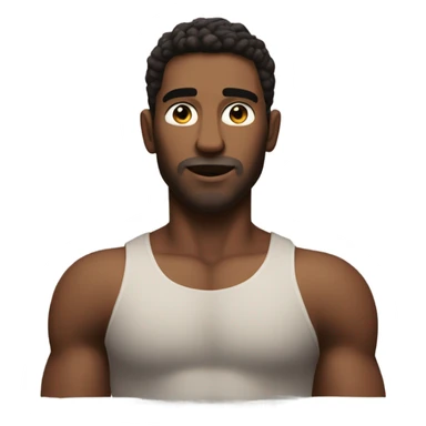 Model man with big chest that my boyfriend is lacking  sticker