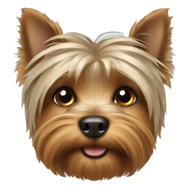 Beaver Yorkshire Terrier sticker