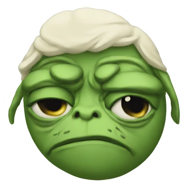 sad sad pepe sticker