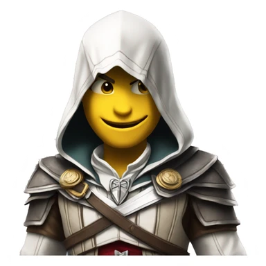 Assassin's creed happy sticker
