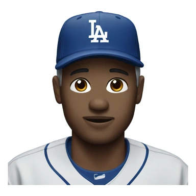 Me with the dodger hat on sticker