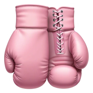 pastel pink boxing gloves sticker