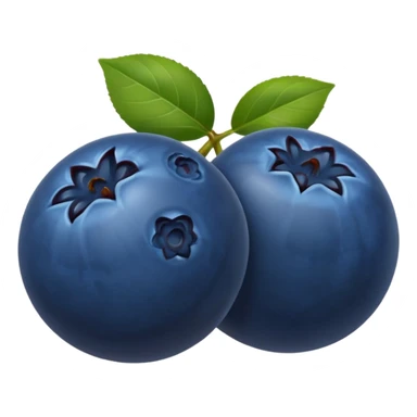 Blue berries sticker
