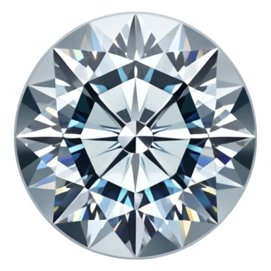 White diamond sticker