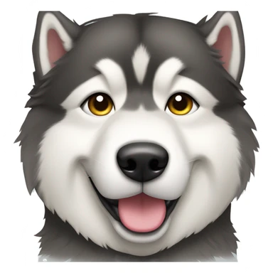 alaskan malamute sticker