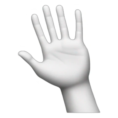 elon musk hand sticker