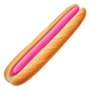 preppy and pink baguette sticker