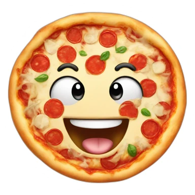 Happy Pizza sticker