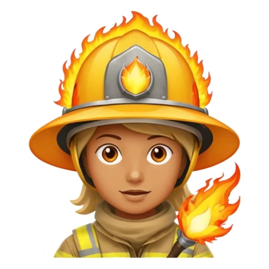 Human with sun helmet with fire powers that flys sticker