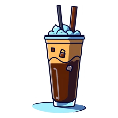 Iced coffee  sticker