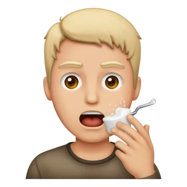 Frothing at the mouth sticker