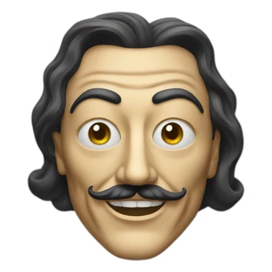 dali mask avatar sticker