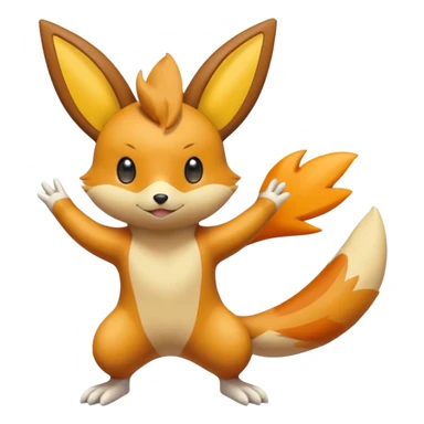 Buizel-Victini-Floatzel-Dedenne-fusion sticker