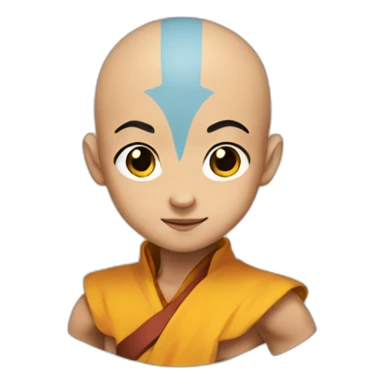 Aang cute sticker