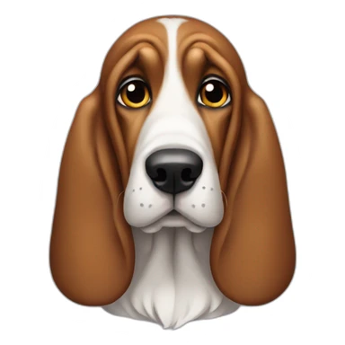 Perro Basset Haund  sticker