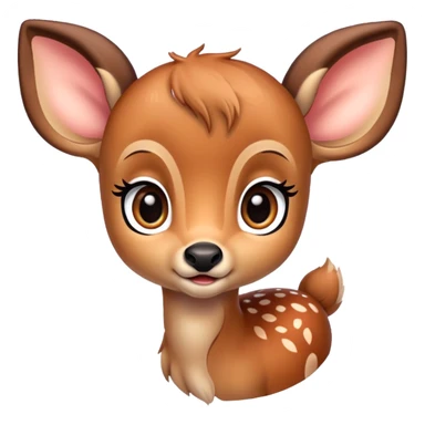 Bambi deer cute  sticker