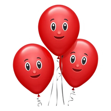 80 birthday balloon sticker