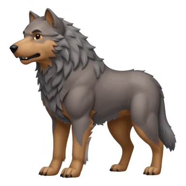 Dire wolf sticker