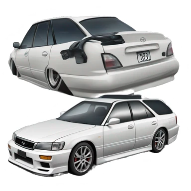 Car Toyota chaser jzx 100 tourer v  sticker