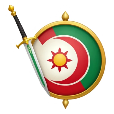 Old iran flag emoji for  texting sticker