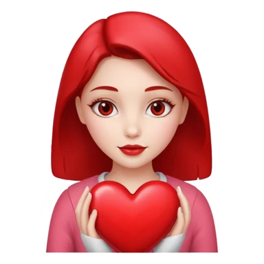 Hot Girl Valentine sticker