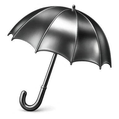 burgundy umbrella sticker
