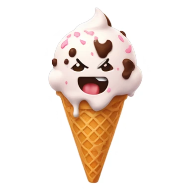 Diablo with an ice cream sticker