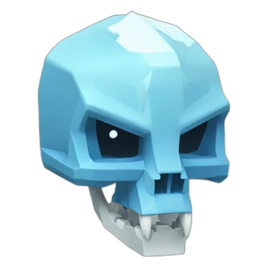 head cranial ice skull Articuno pokemon pixelmon Minecraft delegate sticker