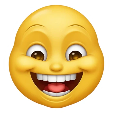 the worst laughing emoji ever sticker