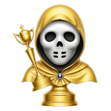 trofeu ghostface sticker
