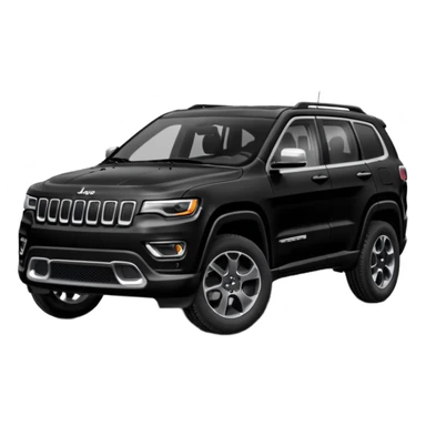 2023 Jeep black color Jeep emoji suv sticker