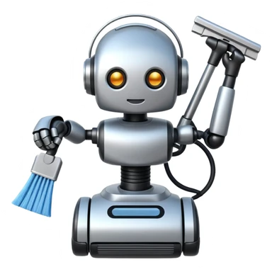 Window-cleaning robot  sticker