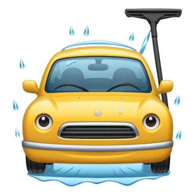 windshield wiper in rain sticker