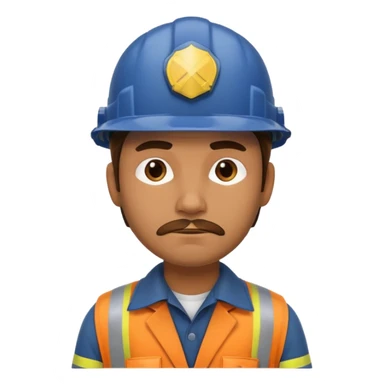 detective in a work helmet sticker
